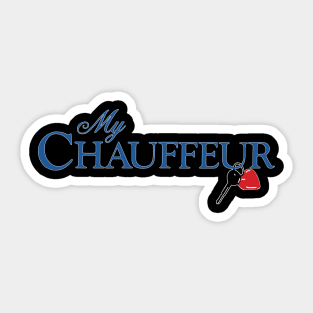 My Chauffeur 1986 Sticker